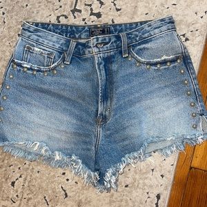Abercrombie jean shorts